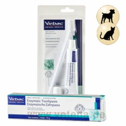 Virbac C.E.T. Zahnpasta & Zahnpflegeset Für Hunde & Katzen